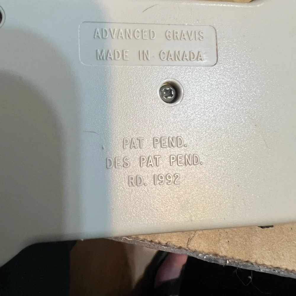 Vintage Gravis PC Gamepad Pro 15 Pin Controller 1992